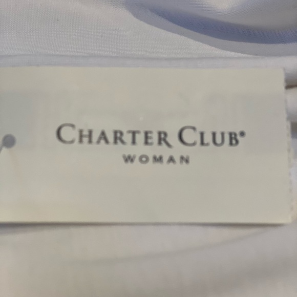 Charter Club 3/4 sleeve top - Picture 6 of 6